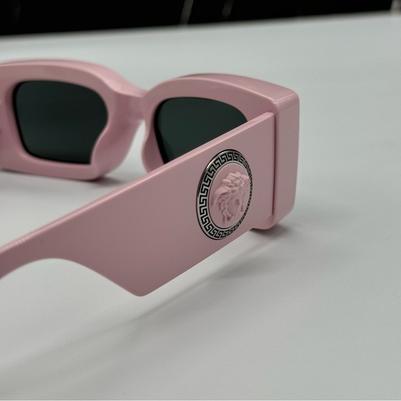 NEW VERSACE VE4474U 5485/87 PINK SQUARE WOMEN SUNGLASSES VERSACE VE4474U 548587 - Picture 8 of 12